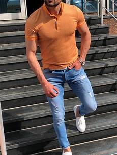Orange Polo Shirt