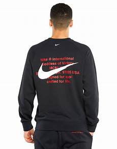 Black Crew Neck Sweatshirt