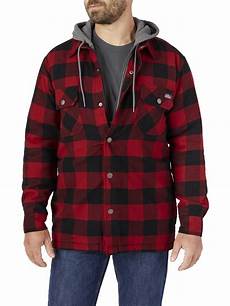 Hooded Flannel Jacket