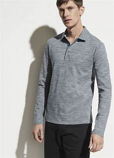 Mens Zip Polo