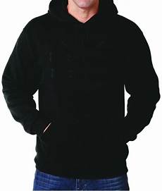 Plain Black Hoodie