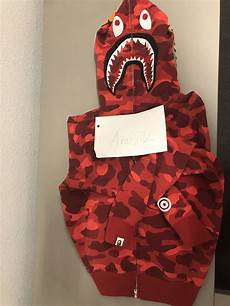 Red Bape Hoodie